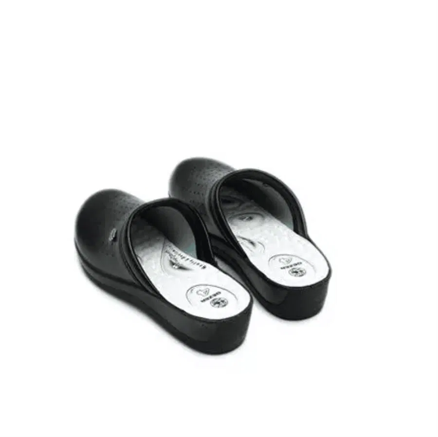 Gezer Yazlık Unisex 4 Nokta Yastıklı Sabo Terlik Siyah - 2