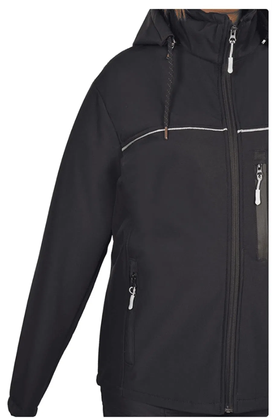 Softshell Mont Kapşonlu Su ve Soğuk Geçirmez Unisex - 2