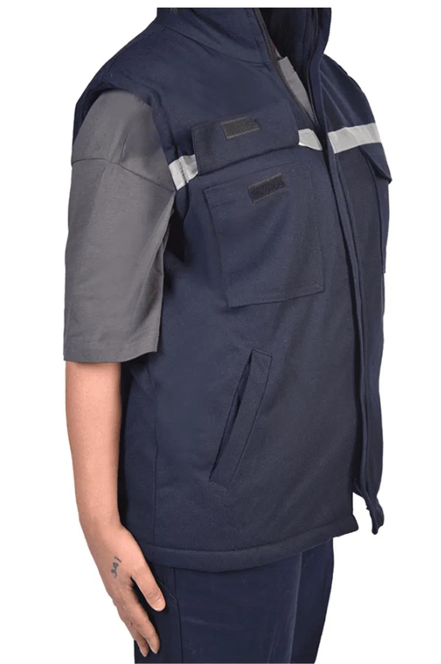 Polar İçli Gabardin Yelek Unisex - 3