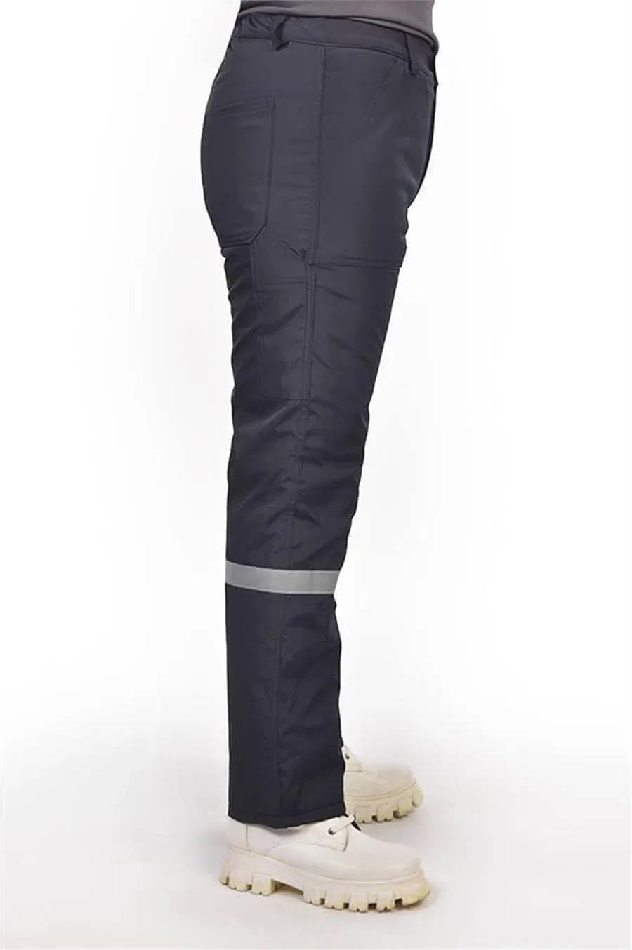 İş Pantolonu Yazlık 16/12 Kargo Cepli Reflektörlü Lacivert Unisex - 4