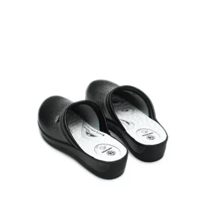 Gezer Yazlık Unisex 4 Nokta Yastıklı Sabo Terlik Siyah - 2