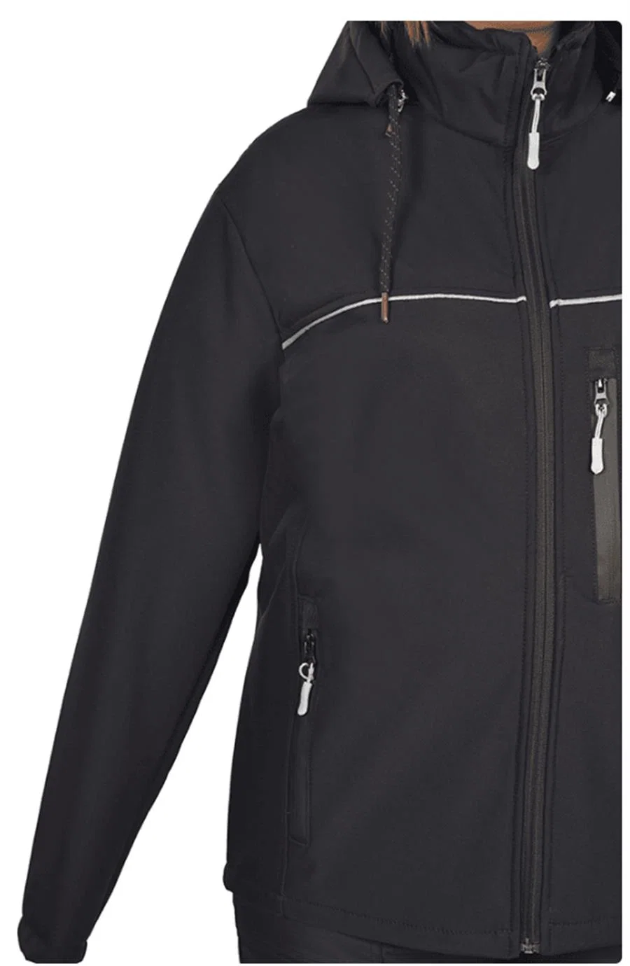 Softshell Mont Kapşonlu Su ve Soğuk Geçirmez Unisex - 2