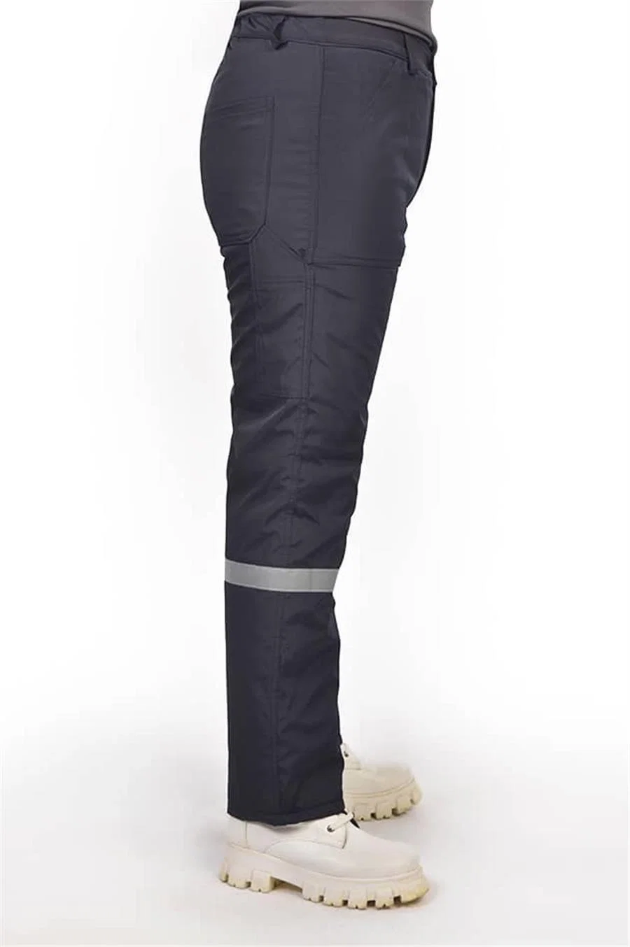 İş Pantolonu Yazlık 16/12 Kargo Cepli Reflektörlü Lacivert Unisex - 4